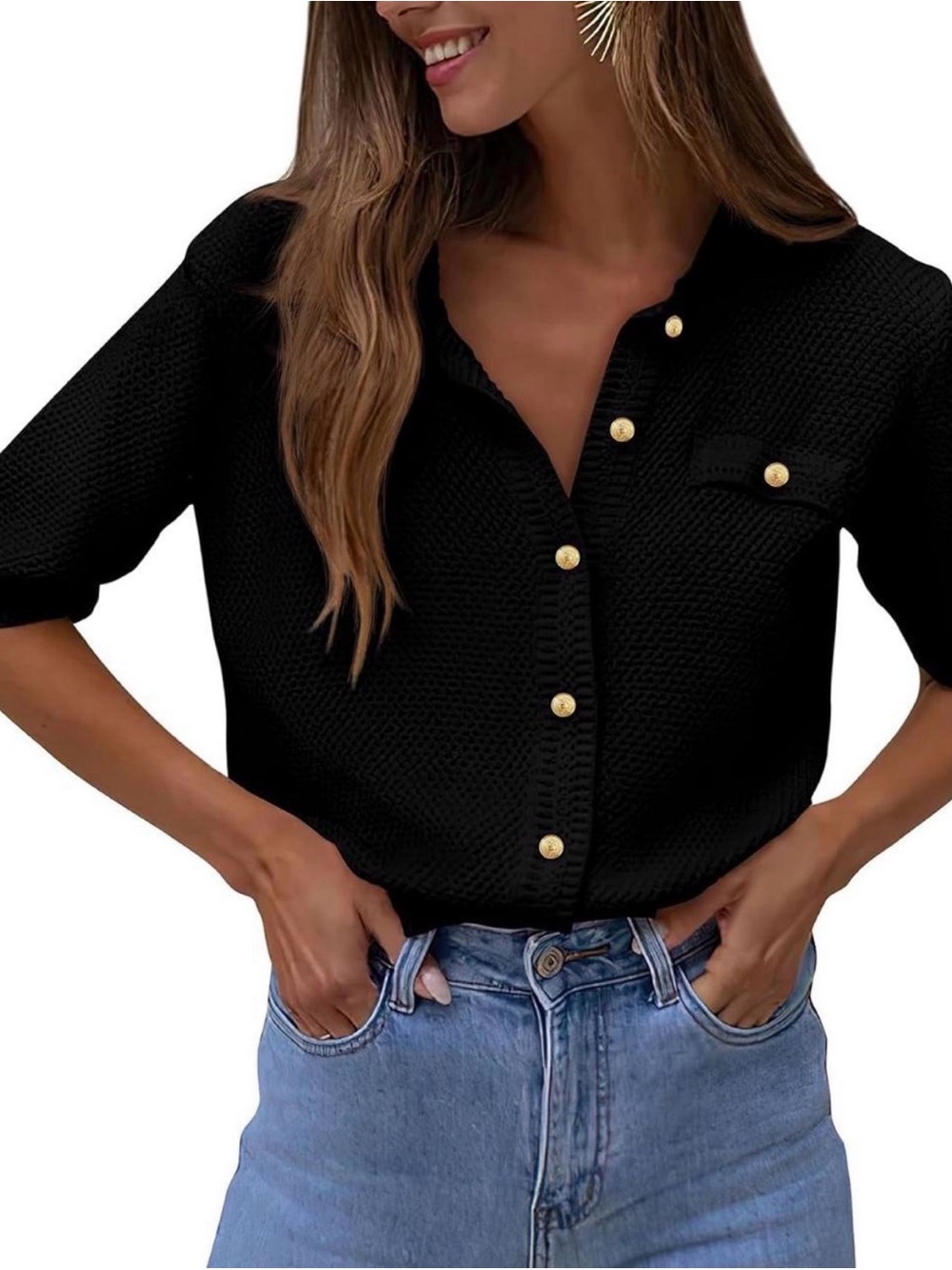 PRETTYGARDEN Women's Casual Button Down Cardigan